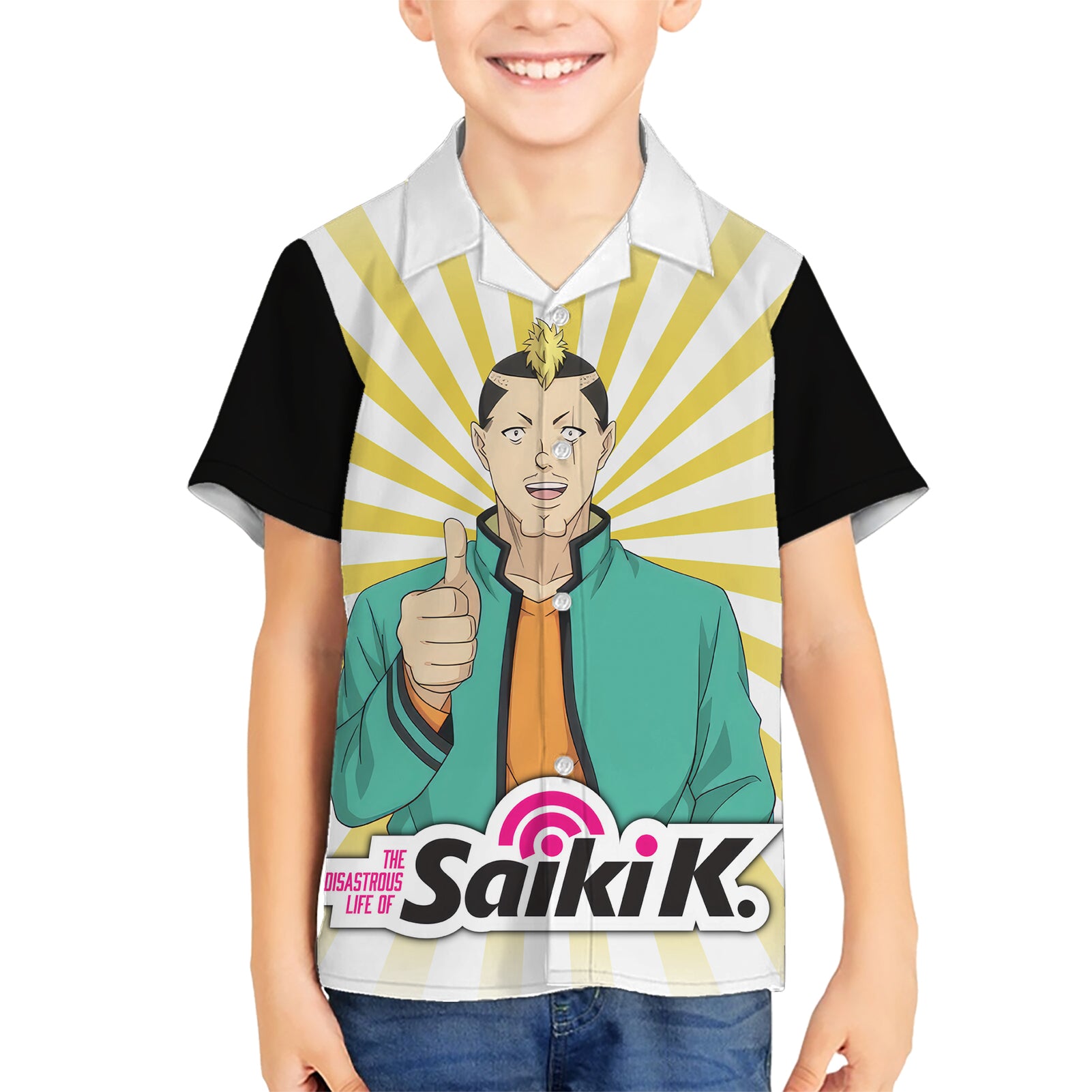 Saiki K Riki Nendou Hawaiian Shirt The Disastrous Life of Saiki K