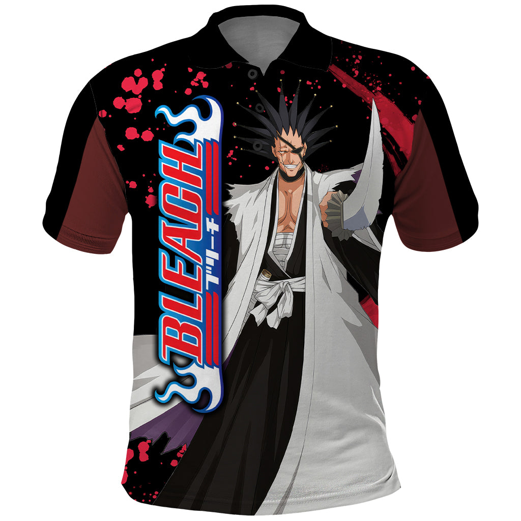 Kenpachi Zaraki Polo Shirt Bleach