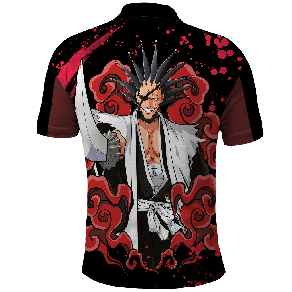 Kenpachi Zaraki Polo Shirt Bleach