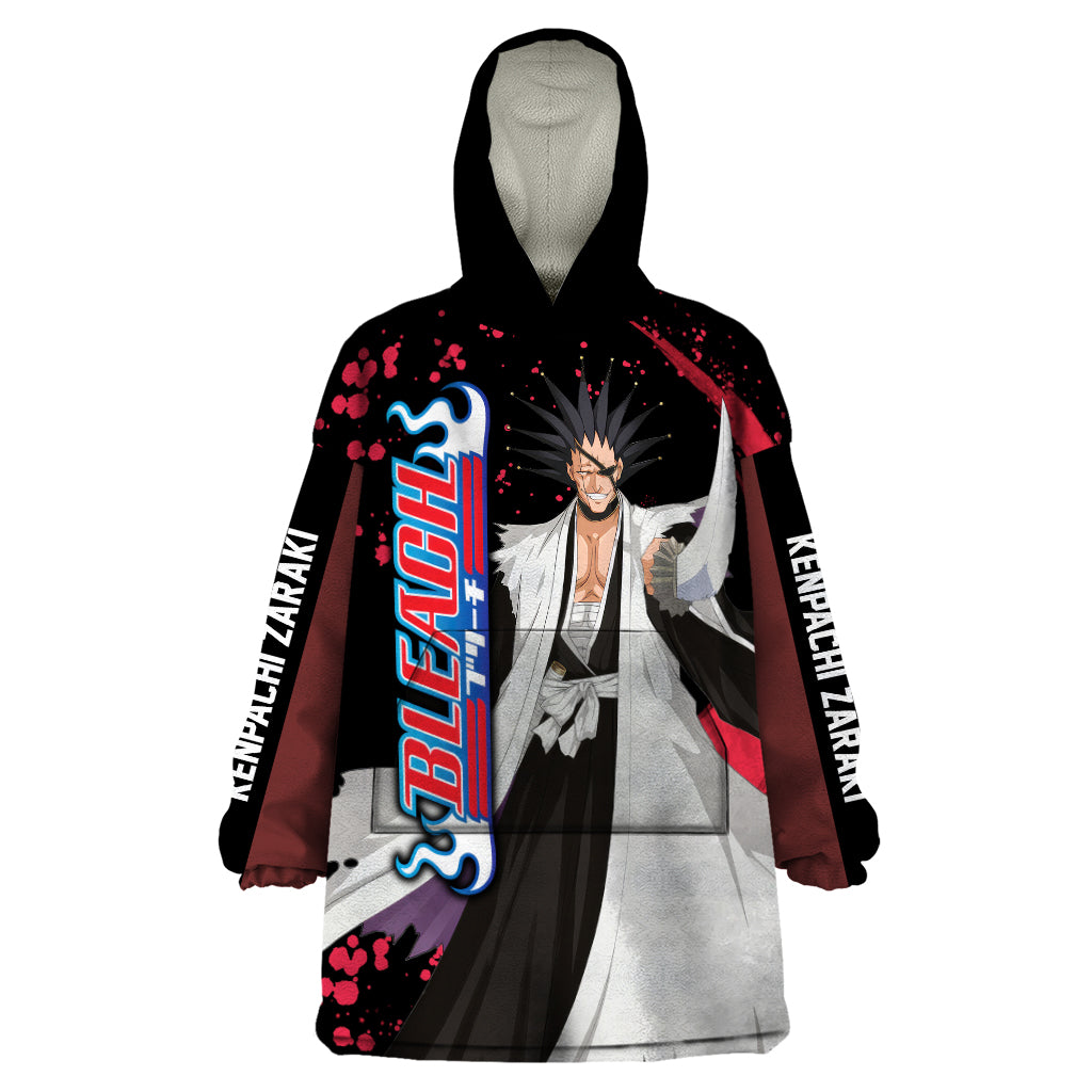 Kenpachi Zaraki Wearable Blanket Hoodie Bleach