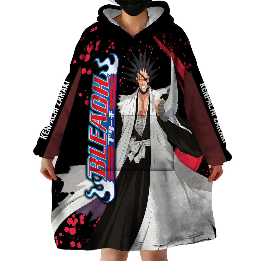 Kenpachi Zaraki Wearable Blanket Hoodie Bleach
