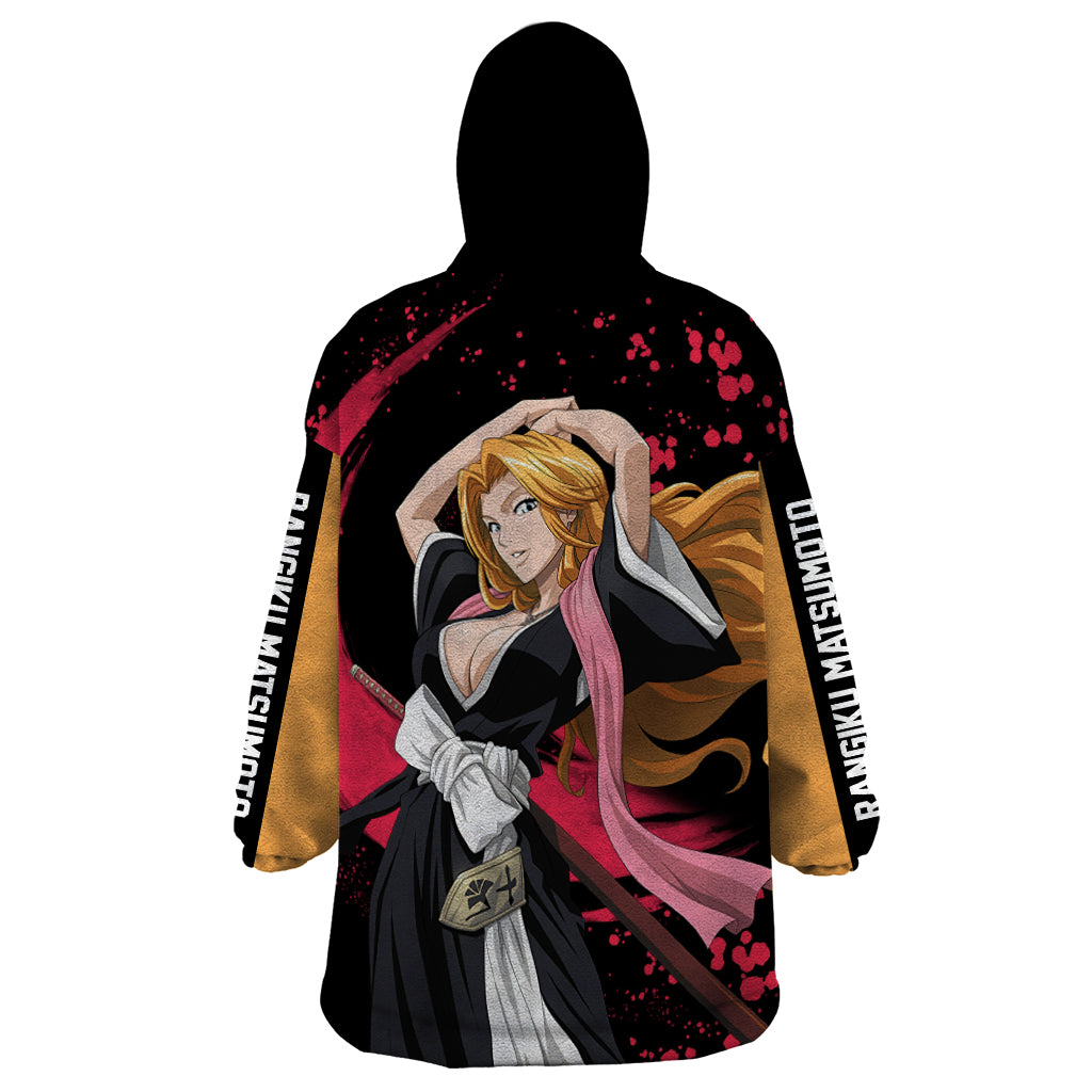 Rangiku Matsumoto Wearable Blanket Hoodie Bleach