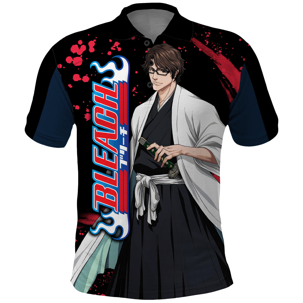 Sosuke Aizen Polo Shirt Bleach