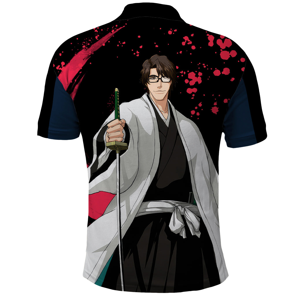 Sosuke Aizen Polo Shirt Bleach