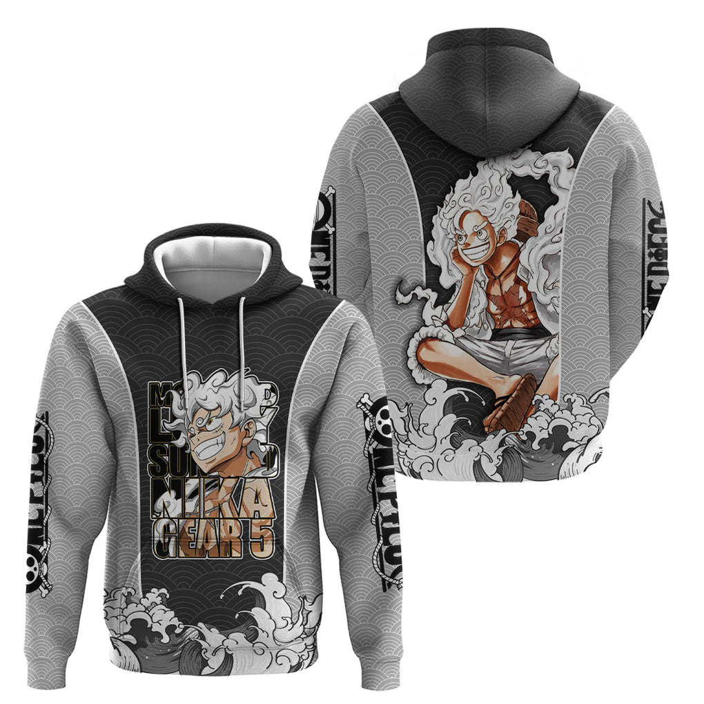 Monkey D Luffy Nika Gear 5 - One Piece Hoodie Japan Anime Style