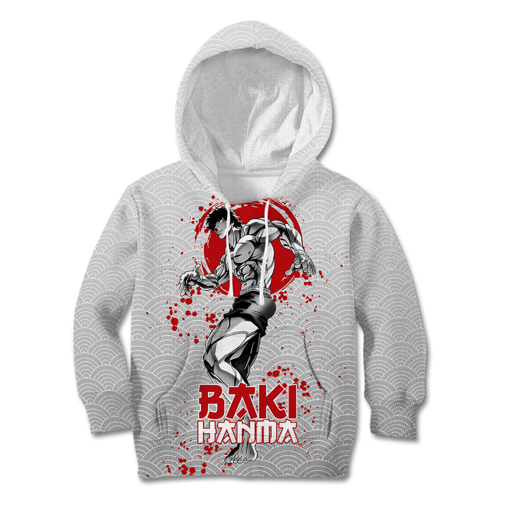 Baki Hanma - Baki Hanm Kid Hoodie Japan Anime Style