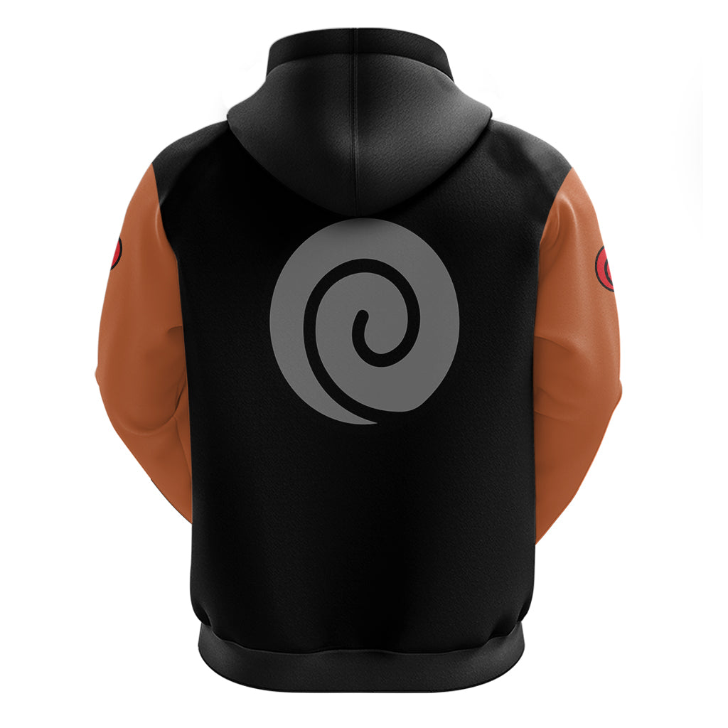 Uzumaki Shadow Clone Jutsu - Naruto Hoodie Anime Style