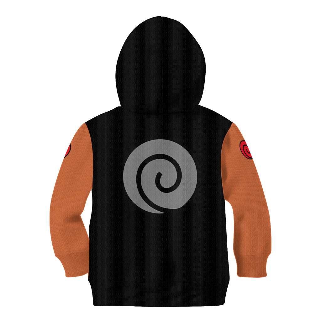 Uzumaki Shadow Clone Jutsu - Naruto Kid Hoodie Anime Style