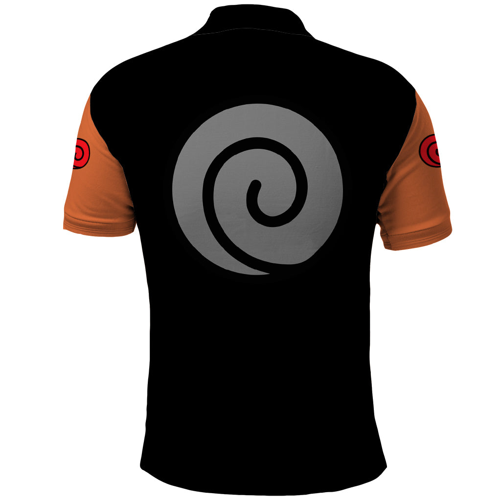 Uzumaki Shadow Clone Jutsu - Naruto Polo Shirt Anime Style