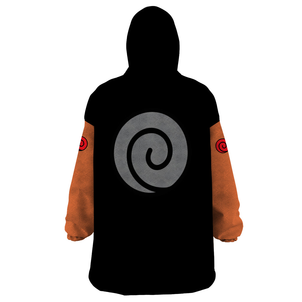 Uzumaki Shadow Clone Jutsu - Naruto Wearable Blanket Hoodie Anime Style