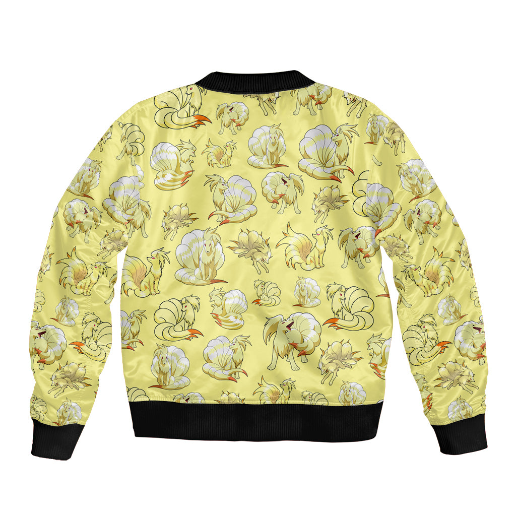 Ninetales Bomber Jacket Pattern Style