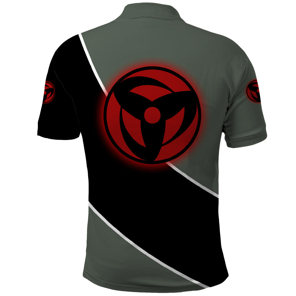 Kakashi - Naruto Polo Shirt Anime Mix Manga Style