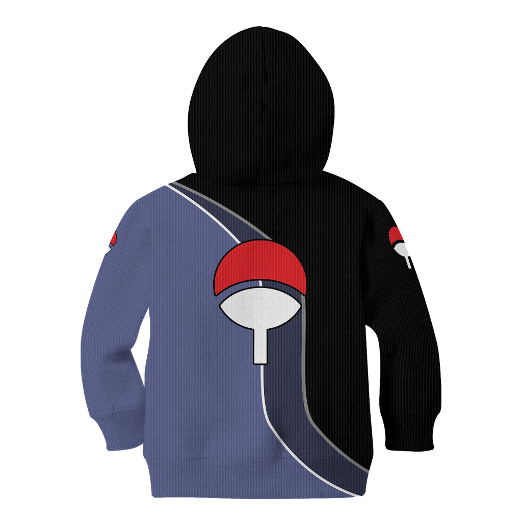 Sasuke - Naruto Kid Hoodie Anime Mix Manga Style
