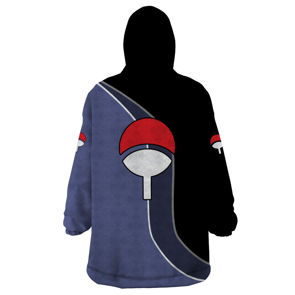 Sasuke - Naruto Wearable Blanket Hoodie Anime Mix Manga Style