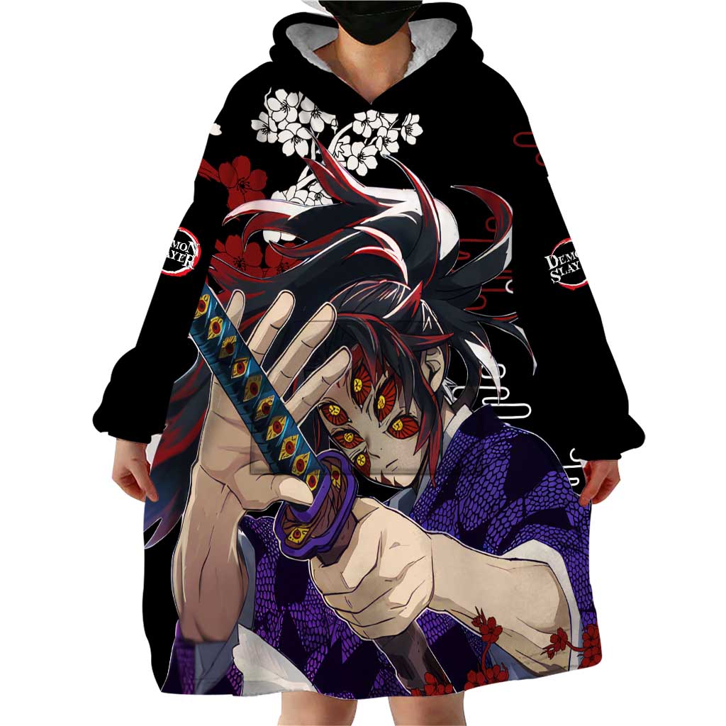Kokushibo - Demon Slayer Wearable Blanket Hoodie Anime Japan Style
