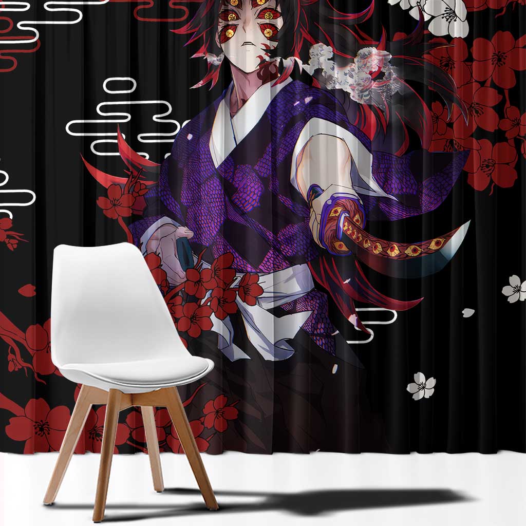 Kokushibo - Demon Slayer Window Curtain Anime Japan Style