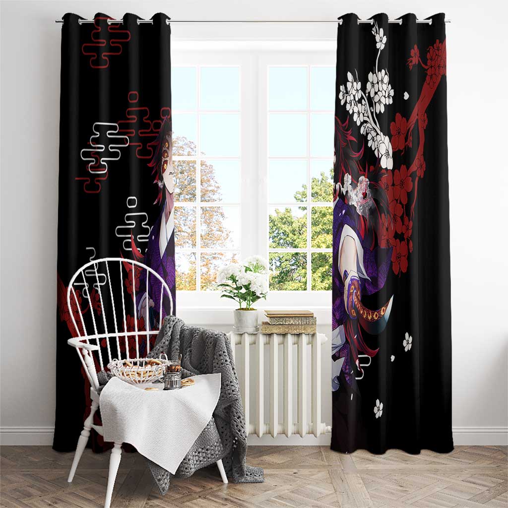 Kokushibo - Demon Slayer Window Curtain Anime Japan Style