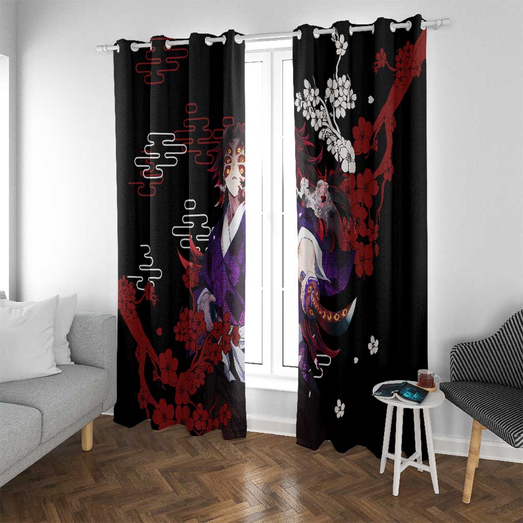 Kokushibo - Demon Slayer Window Curtain Anime Japan Style