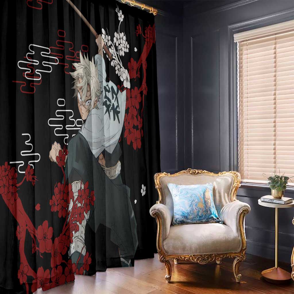Sanemi Shinazugawa - Demon Slayer Window Curtain Anime Japan Style