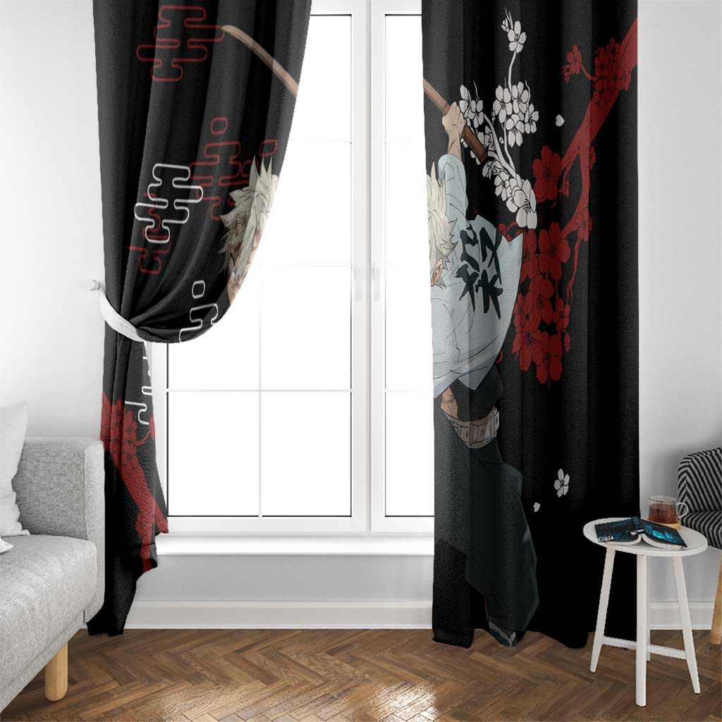 Sanemi Shinazugawa - Demon Slayer Window Curtain Anime Japan Style