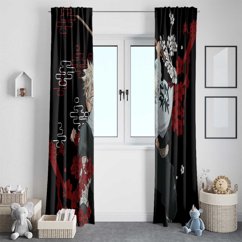 Sanemi Shinazugawa - Demon Slayer Window Curtain Anime Japan Style