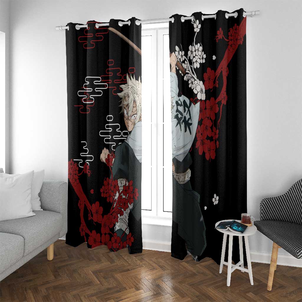 Sanemi Shinazugawa - Demon Slayer Window Curtain Anime Japan Style