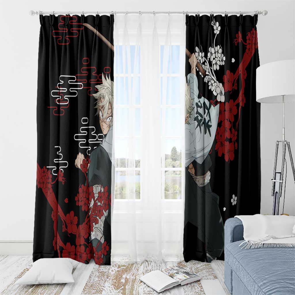 Sanemi Shinazugawa - Demon Slayer Window Curtain Anime Japan Style