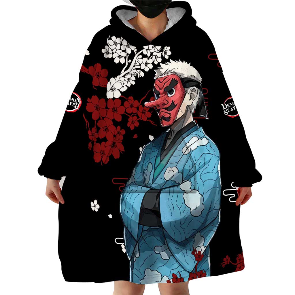 Sakonji Urokodaki - Demon Slayer Wearable Blanket Hoodie Anime Japan Style