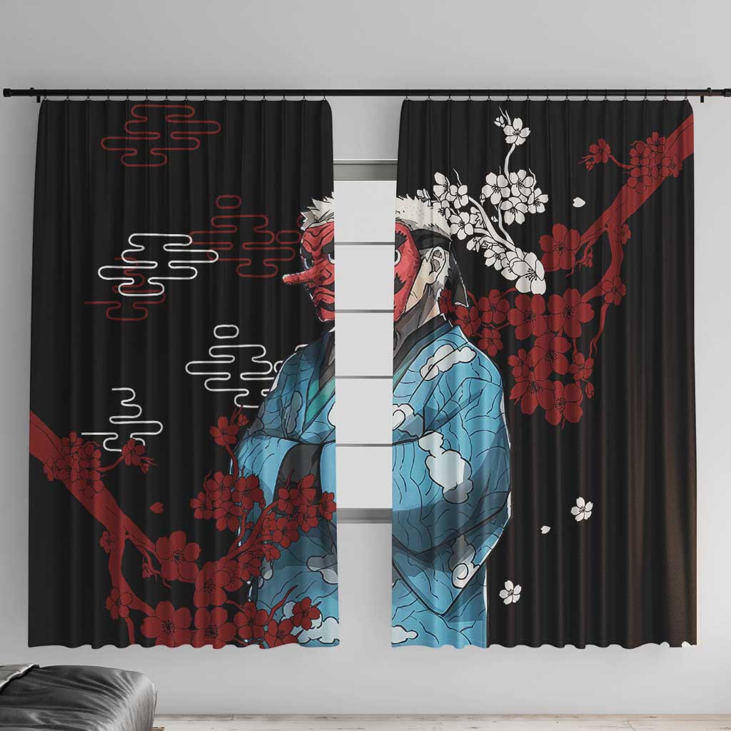 Sakonji Urokodaki - Demon Slayer Window Curtain Anime Japan Style