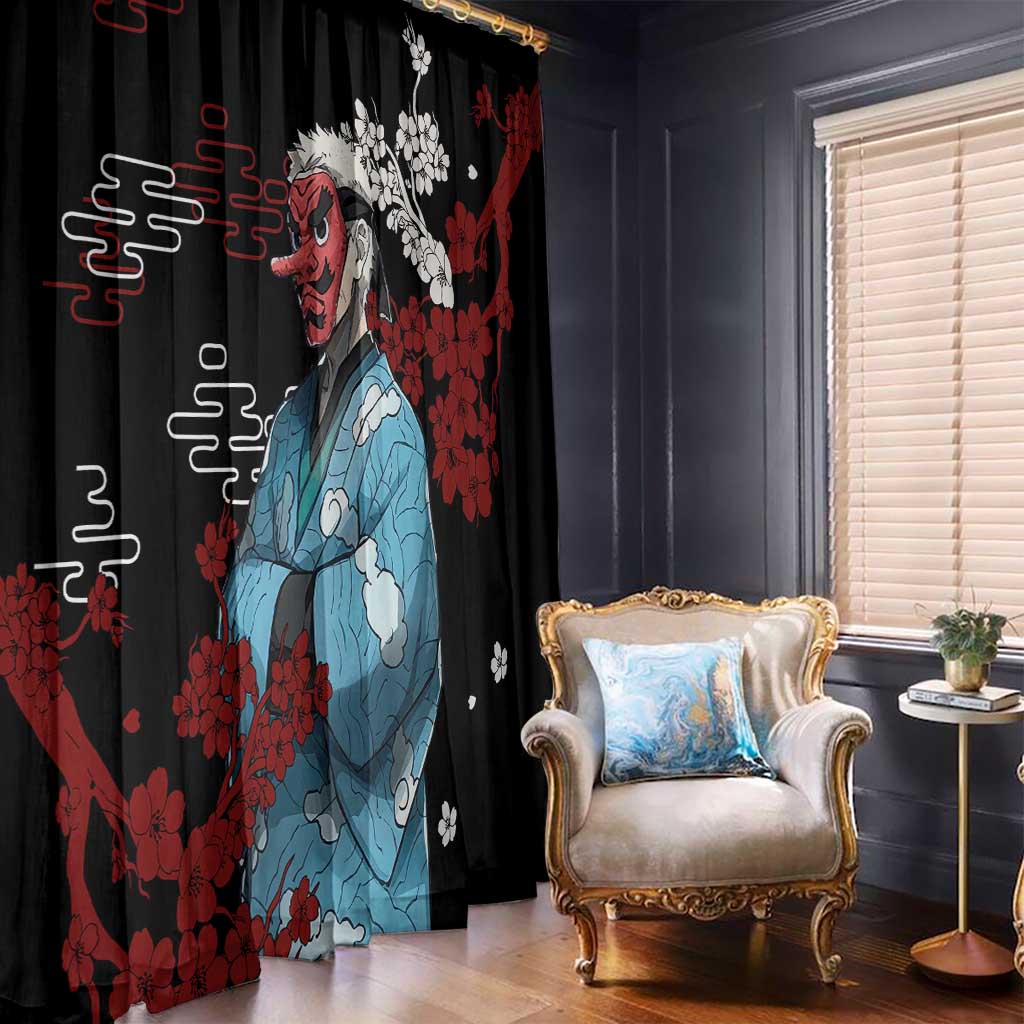 Sakonji Urokodaki - Demon Slayer Window Curtain Anime Japan Style