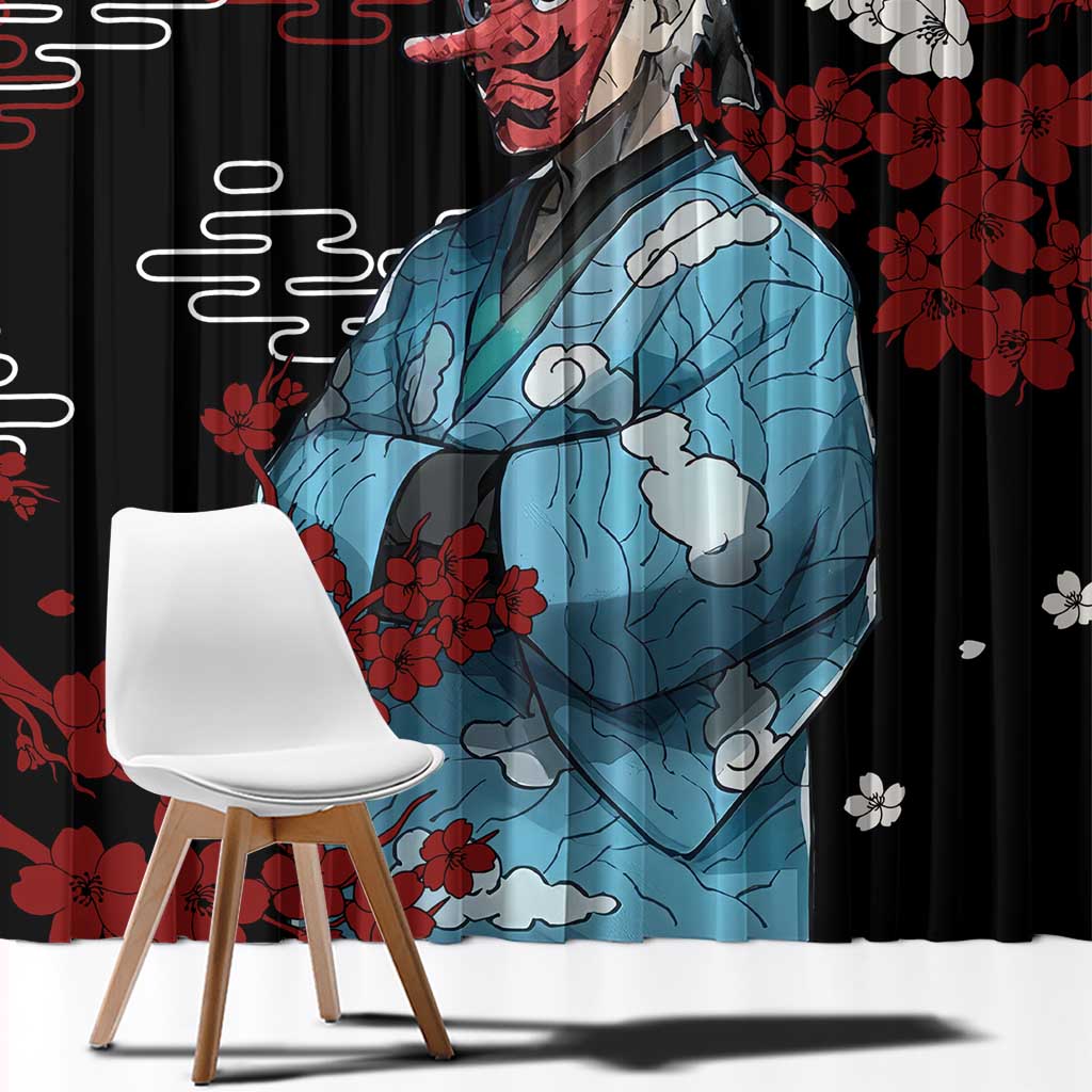 Sakonji Urokodaki - Demon Slayer Window Curtain Anime Japan Style