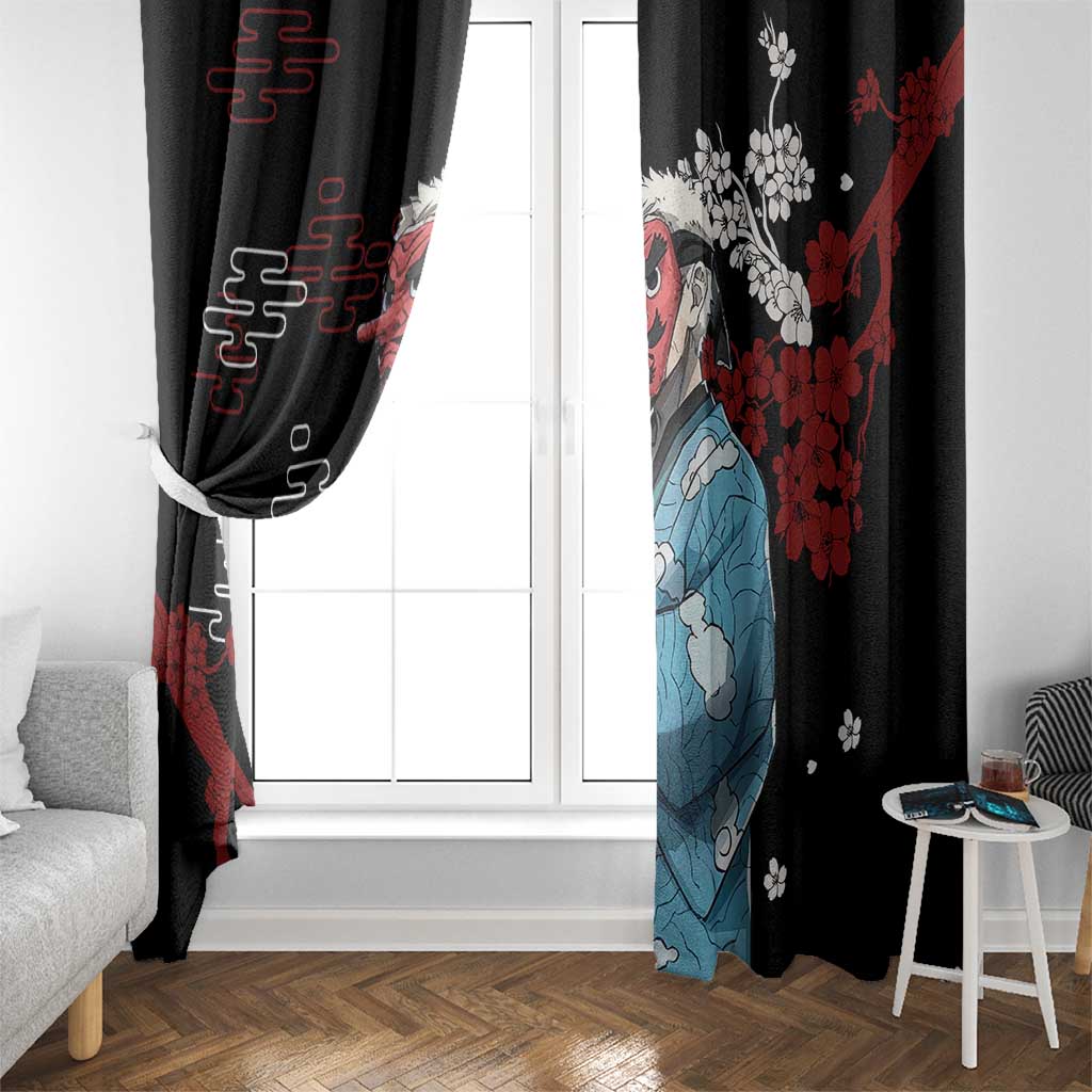 Sakonji Urokodaki - Demon Slayer Window Curtain Anime Japan Style