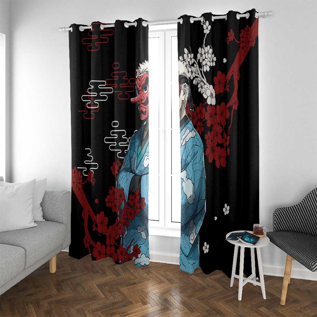 Sakonji Urokodaki - Demon Slayer Window Curtain Anime Japan Style