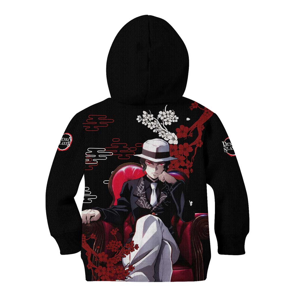 Muzan Kibutsuji - Demon Slayer Kid Hoodie Anime Japan Style