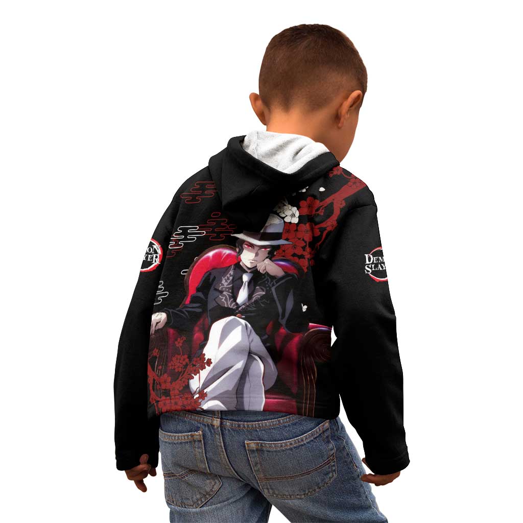 Muzan Kibutsuji - Demon Slayer Kid Hoodie Anime Japan Style
