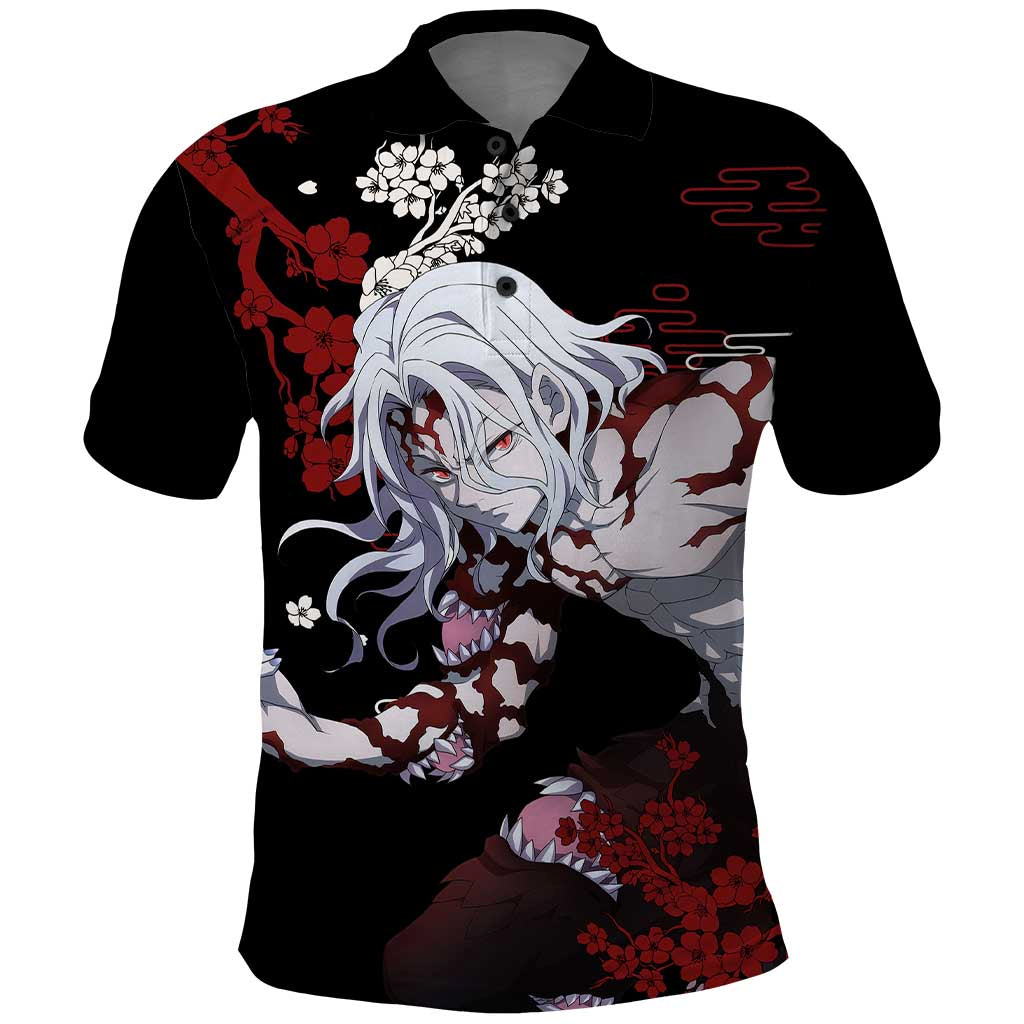 Muzan Kibutsuji - Demon Slayer Polo Shirt Anime Japan Style