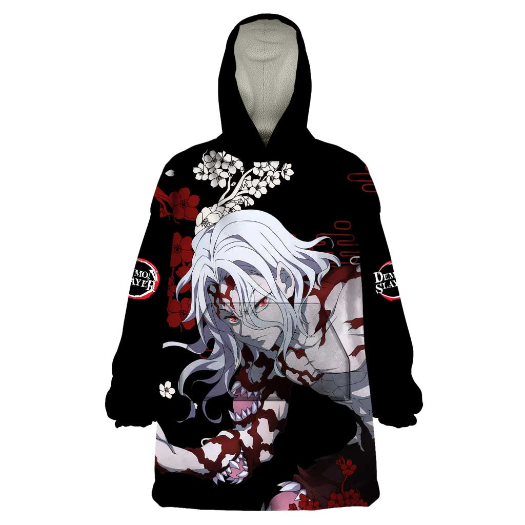 Muzan Kibutsuji - Demon Slayer Wearable Blanket Hoodie Anime Japan Style