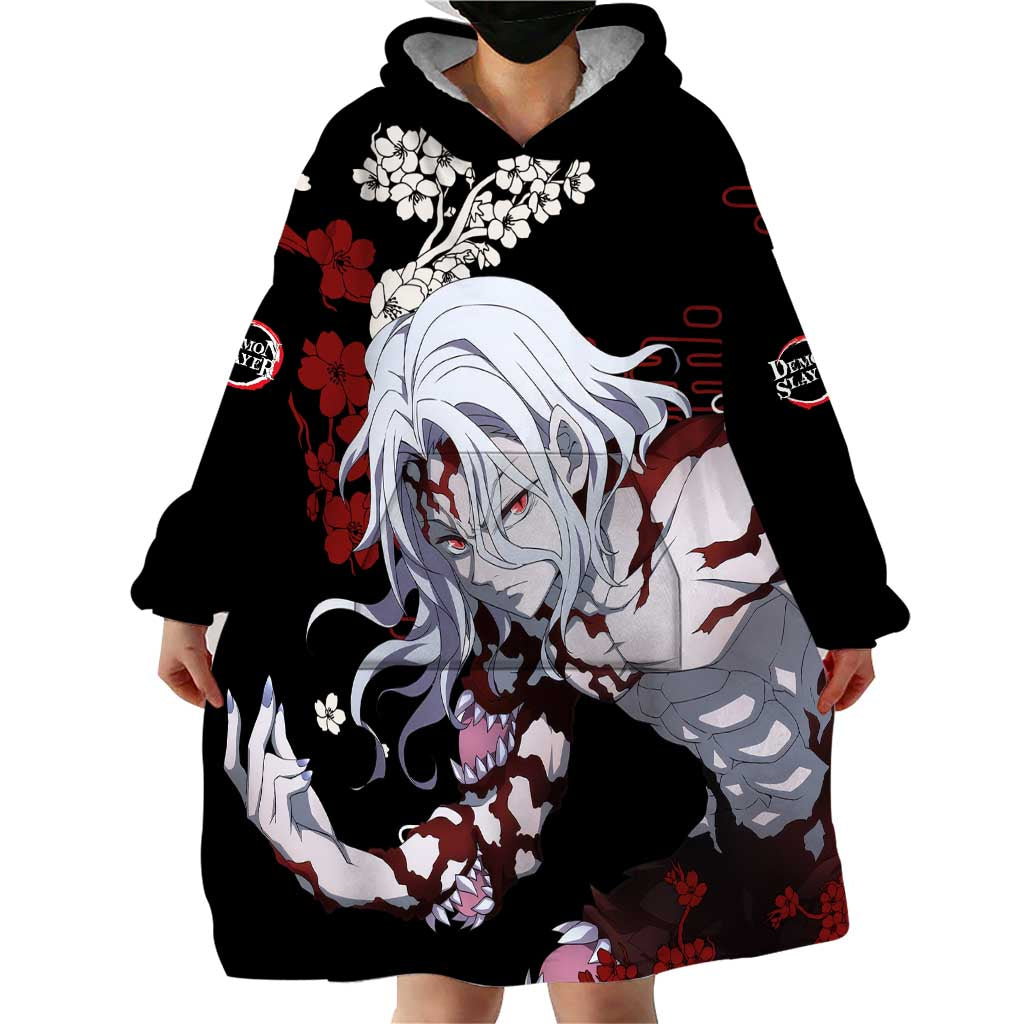Muzan Kibutsuji - Demon Slayer Wearable Blanket Hoodie Anime Japan Style