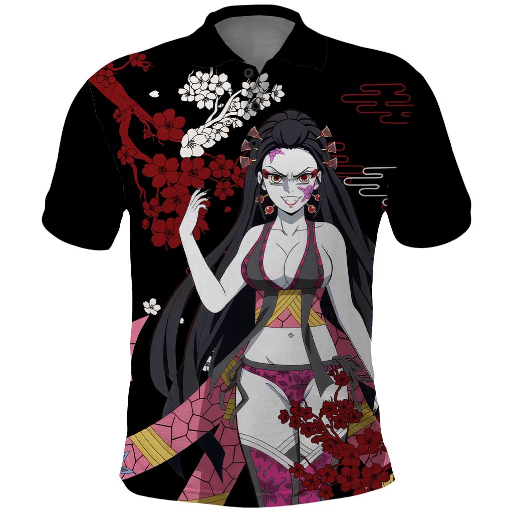 Daki - Demon Slayer Polo Shirt Anime Japan Style
