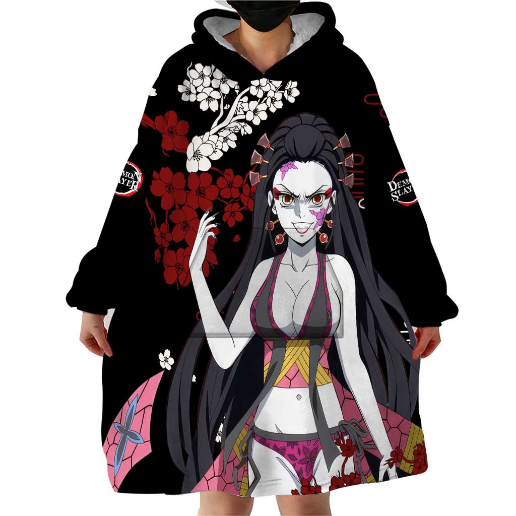 Daki - Demon Slayer Wearable Blanket Hoodie Anime Japan Style