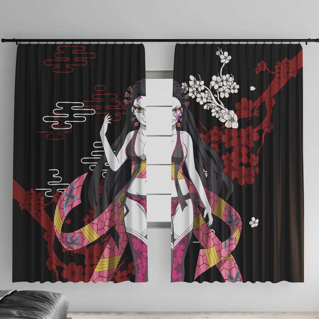 Daki - Demon Slayer Window Curtain Anime Japan Style