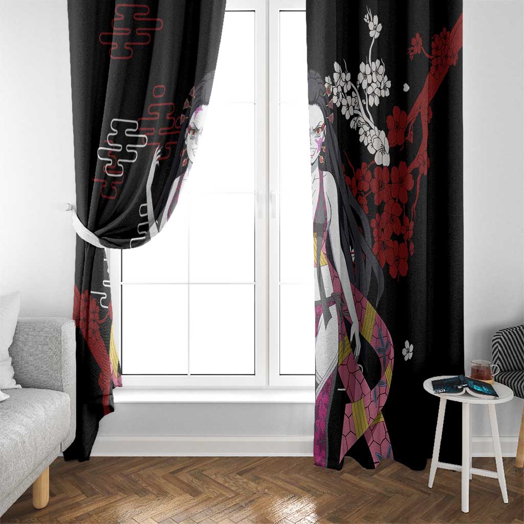 Daki - Demon Slayer Window Curtain Anime Japan Style