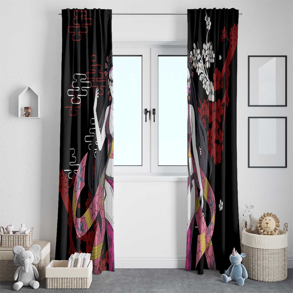 Daki - Demon Slayer Window Curtain Anime Japan Style