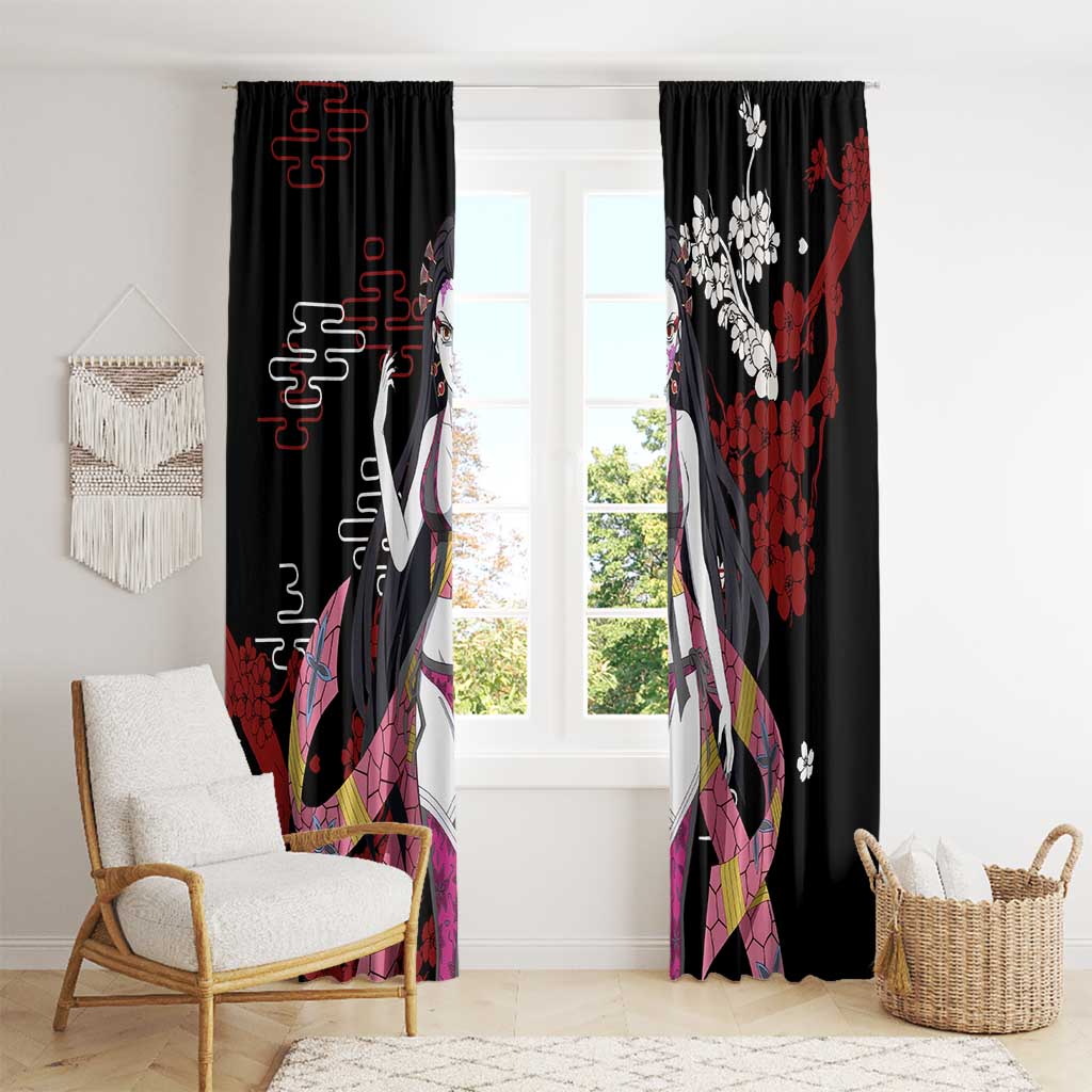 Daki - Demon Slayer Window Curtain Anime Japan Style