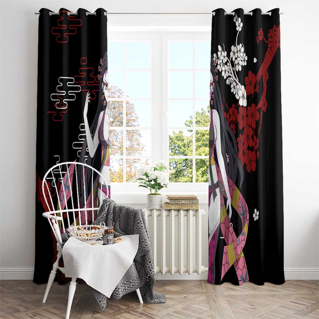 Daki - Demon Slayer Window Curtain Anime Japan Style