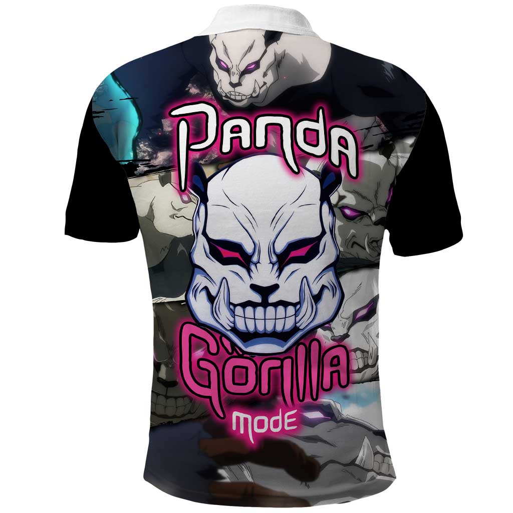 Panda - Jujutsu Kaisen Polo Shirt Anime Style