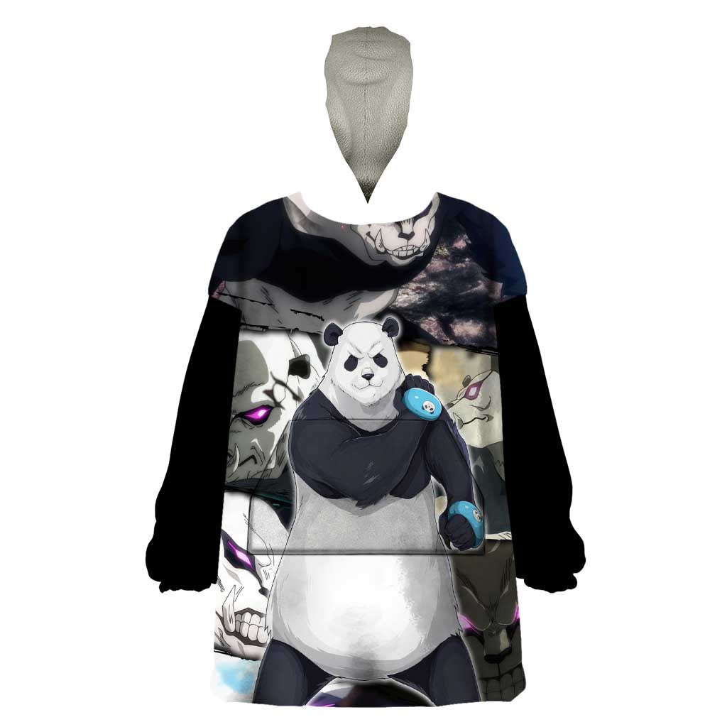 Panda - Jujutsu Kaisen Wearable Blanket Hoodie Anime Style