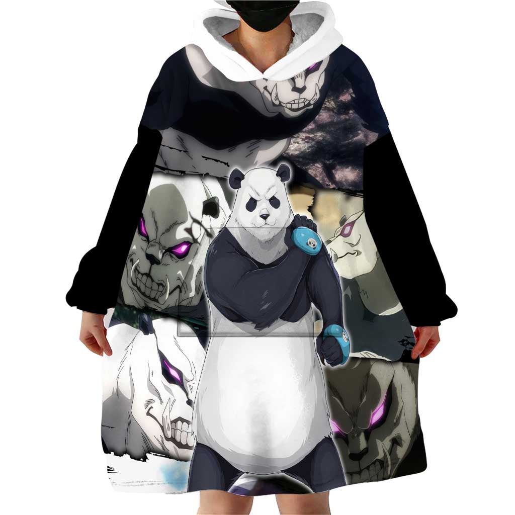 Panda - Jujutsu Kaisen Wearable Blanket Hoodie Anime Style