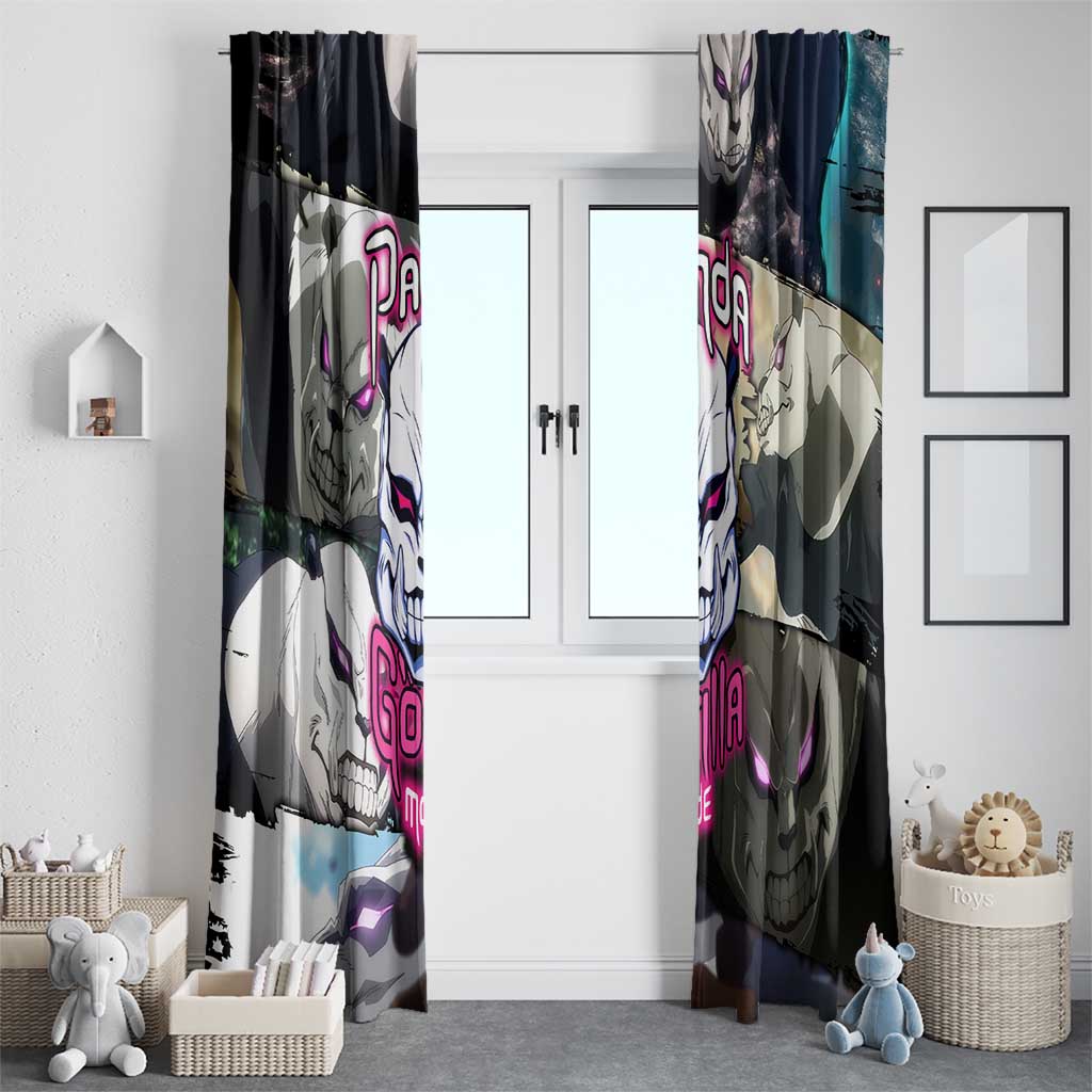 Panda - Jujutsu Kaisen Window Curtain Anime Style