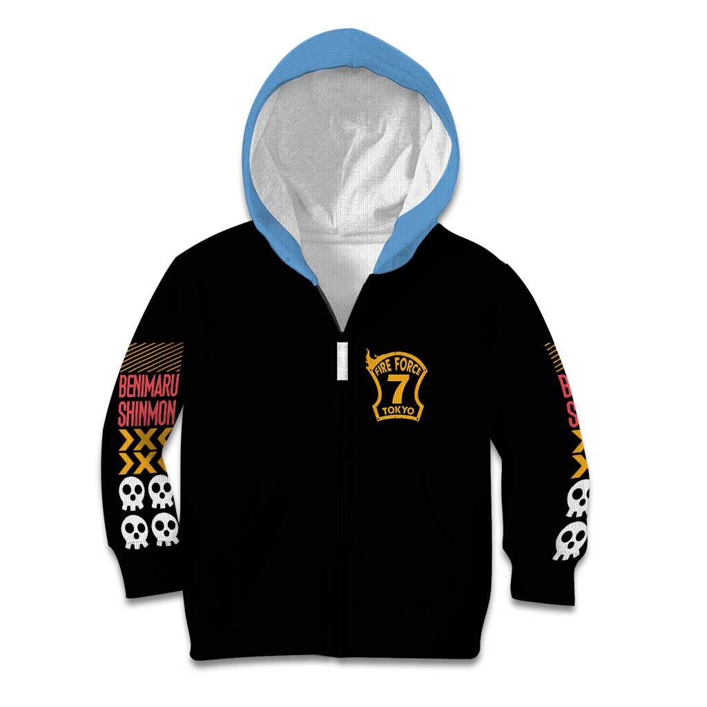 Benimaru Shinmon Fire Force Kid Hoodie Anime Style